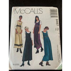 McCall's Misses Jumper Sewing Pattern Sz XS - Med 9467 - Uncut